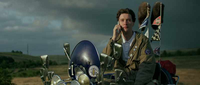 He'll be watching you riding along