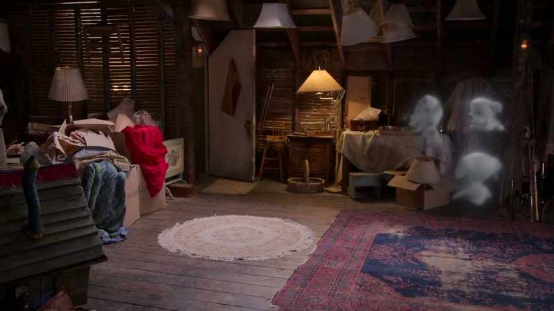 He'll never find us in the attic!