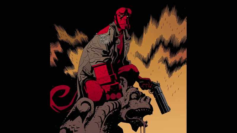 Hellboy was always meant to be my thing that I get to draw