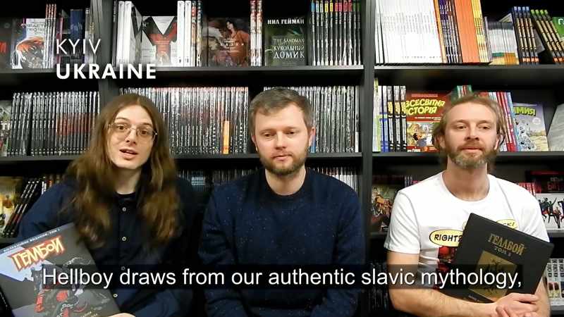 Hellboy draws from our authentic Slavic mythology