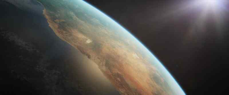 �bringing a once barren ball of rock