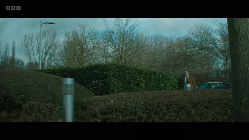 �HE EXHALES SHARPLY…