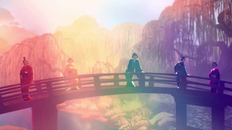 �the ronin saw a vision as if sent from the gods