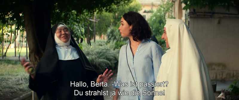 Hello, Berta. -What happened? You're shining like the sun!