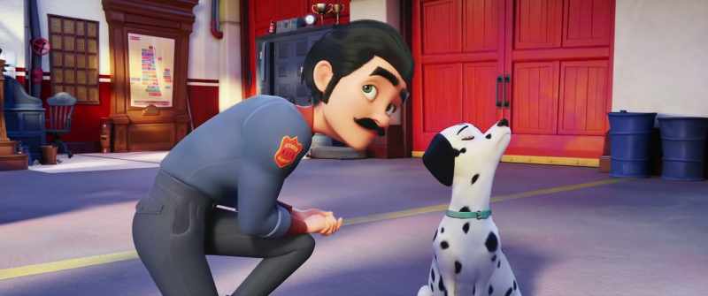 Hello, boy. What's your name? - It's Ember. She's a girl