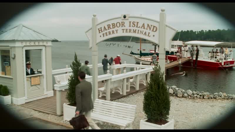 Hello. Ferry's still here, huh? Thought I might have missed it. - One way or return? - Return. There