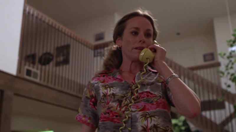 Hello? - (Fred) 'Has he shown up yet?'