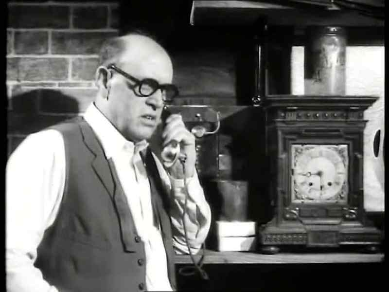 Hello? -He's just leaving