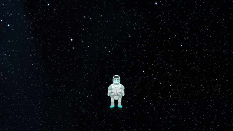 Hello? How am I standing in space?
