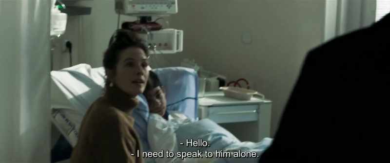 Hello. - I need to speak to him alone