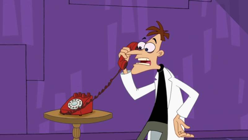 Hello It's for you Perry the Platypus