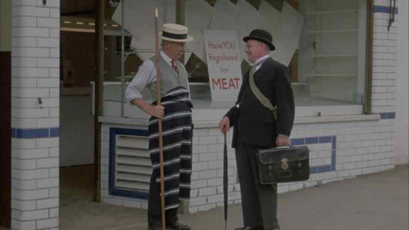 Hello, Mr. Mainwaring. We showed them, didn't we?
