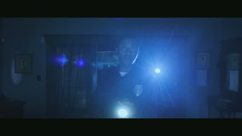 LAPD. We're responding to the domestic disturbance. We're here! We're down here! Help!