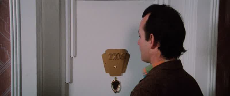Hello? That's a different look for you, isn't it? Are you the keymaster? Not that I know of