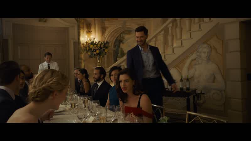 Hello. They put me next to you. Oh, lucky me. Hello. Claude Becker. Daphne Kluger