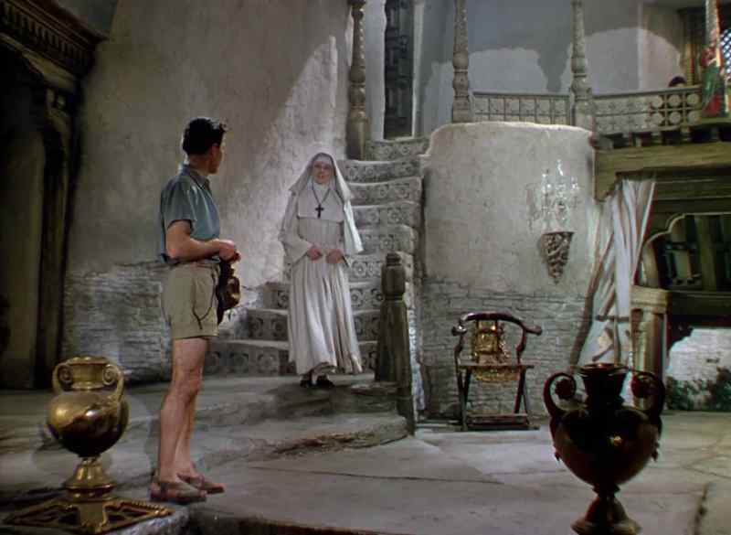 Hello, Sister Ruth. Going for a walk?