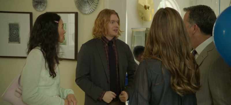 Hello, Violet. I'm Douglas, Violet's date