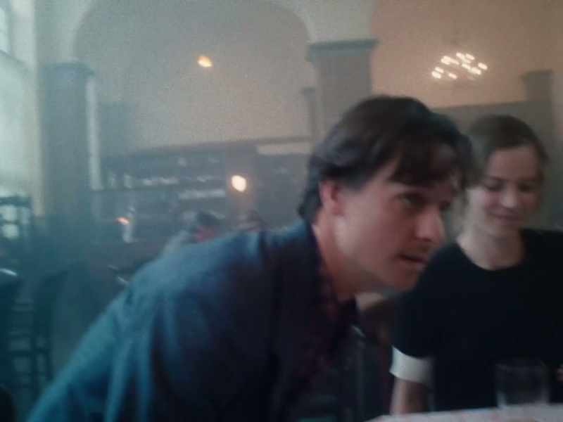 Hello. - Would you like to eat something?