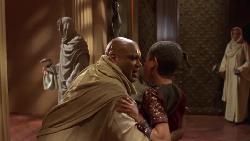 Help, guards! Help me! - Do not be afraid, Rya'c. You are safe