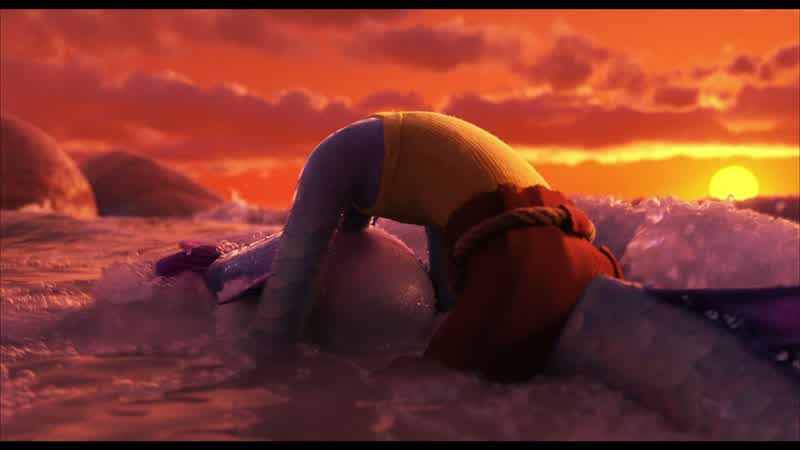 Help! Don't hurt us! -See? I knew this would... -Sea monster! Did you hear that? This way. - -Luca?
