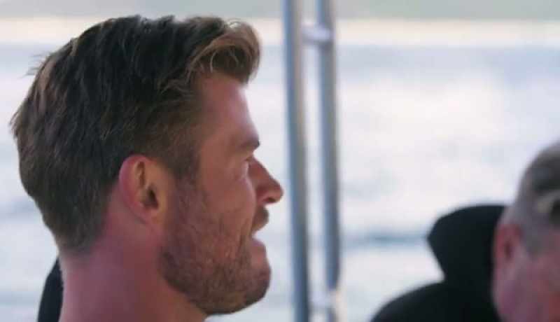 Hemsworth: Now I'm a total diving novice