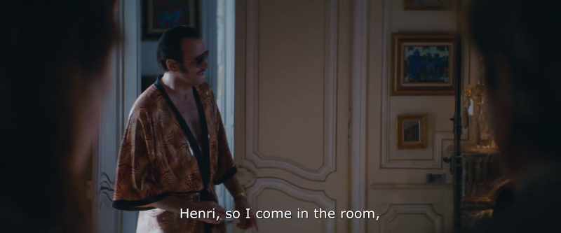 Henri, so I come in the room