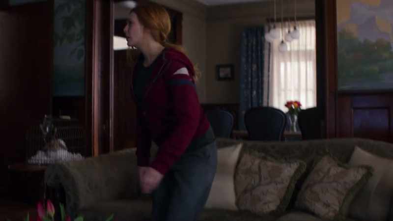 Her acceptance is when Agatha offers her