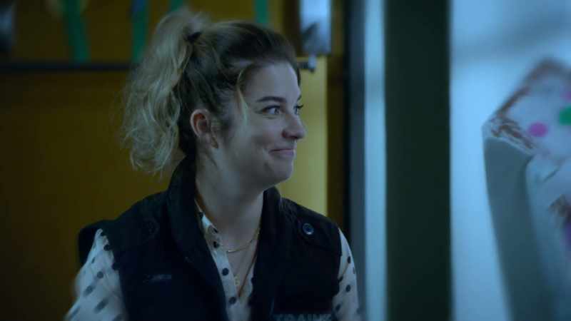 Her classroom was filled with paper bags