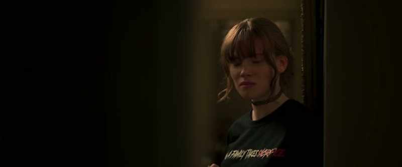 Her dad's moved out