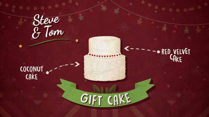 Her favorite cake is coconut cake