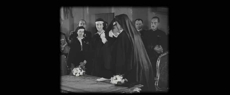 Her first reaction was to become a nun