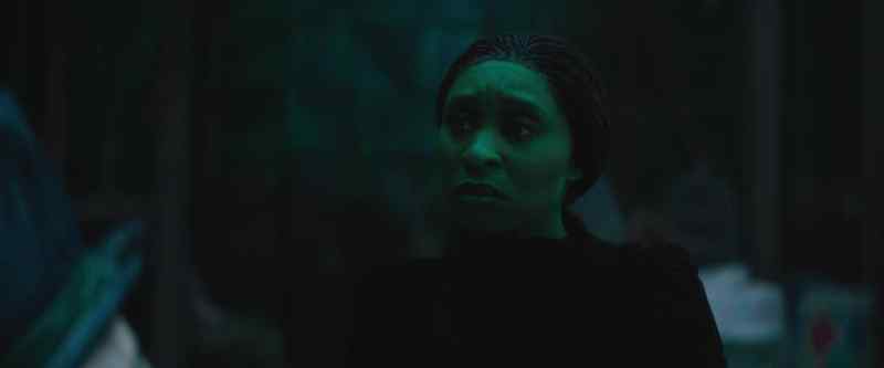 Her green skin