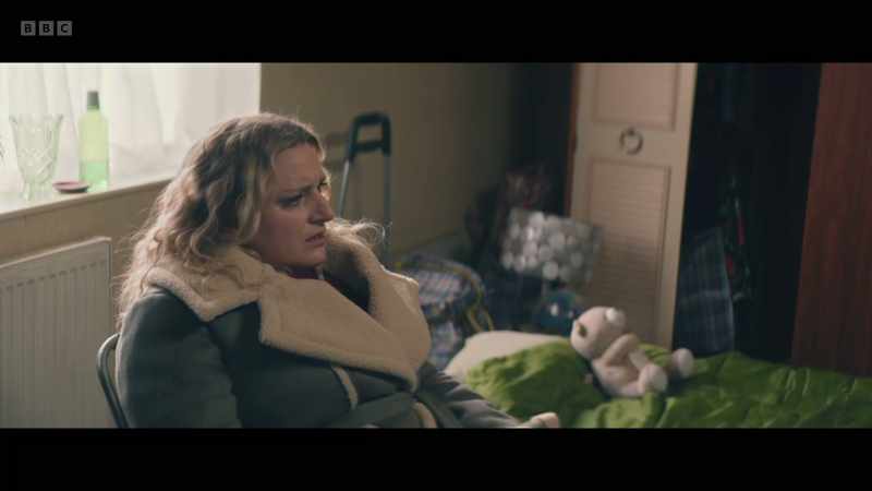 Her husband is abusive, and he's violent