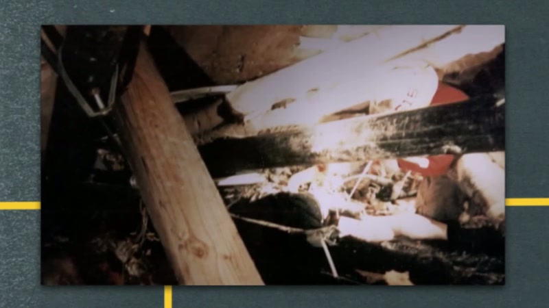 Her leg was under debris that was so heavy