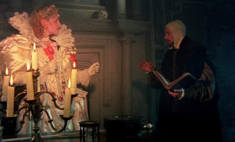 Her majesty as as once a virgin fashioned the whole earth