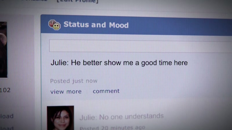 Her MySpace posts say she's fallen for a new guy