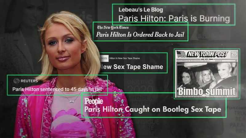 Her name all over the papers