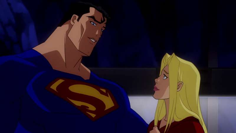 Her name is Kara Zor El from Krypton