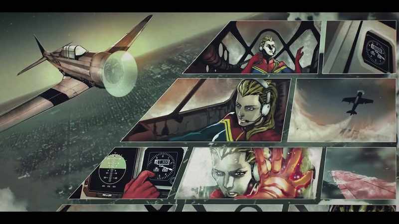 Her rendering was more about her being a strong fighter-pilot than anything else