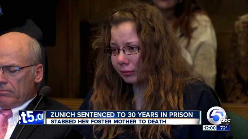 Her sentence does carry the possibility of parole