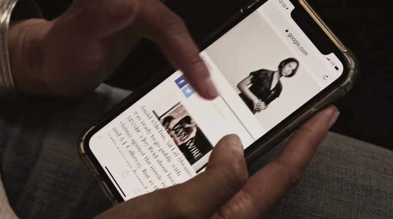 Her story just came out