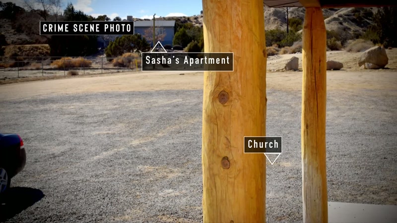 Her vehicle was still there at that church
