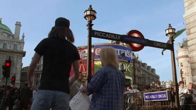 Here we are at Piccadilly Circus