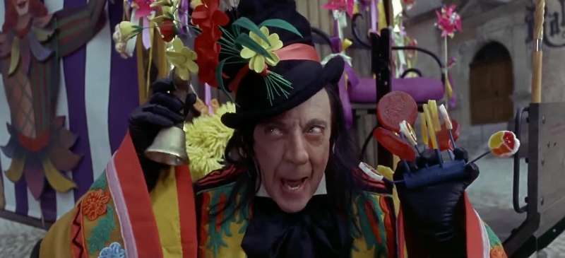 Here we are children Come and get your lollipops
