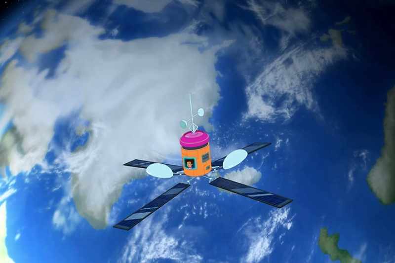 Here we are. Medium Earth orbit. About 20,000 kilometers above the Earth