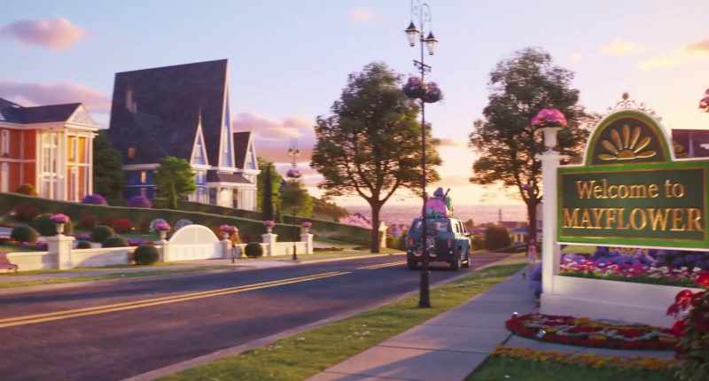 Here we are. The town of Mayflower