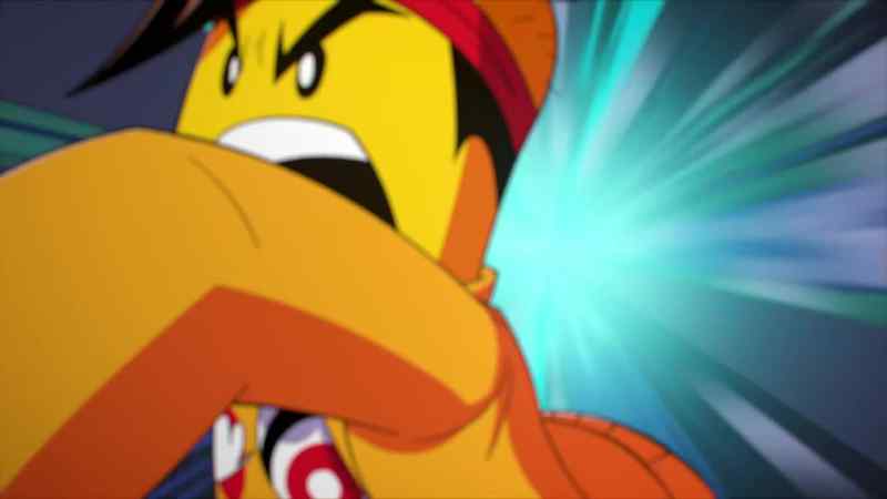 Here comes Monkey Kid slaps