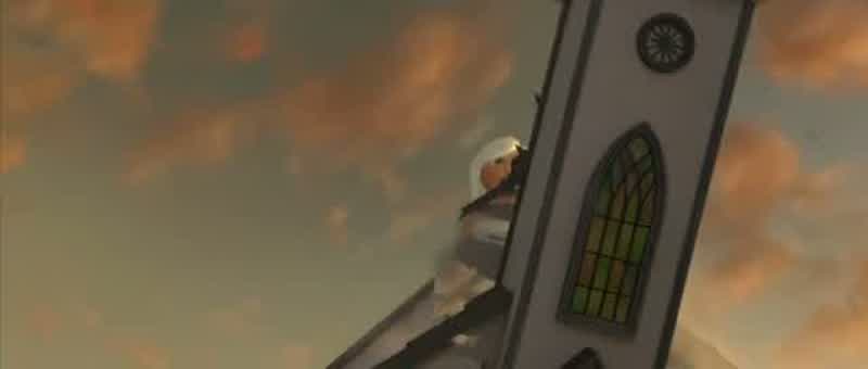 Here comes the bride!