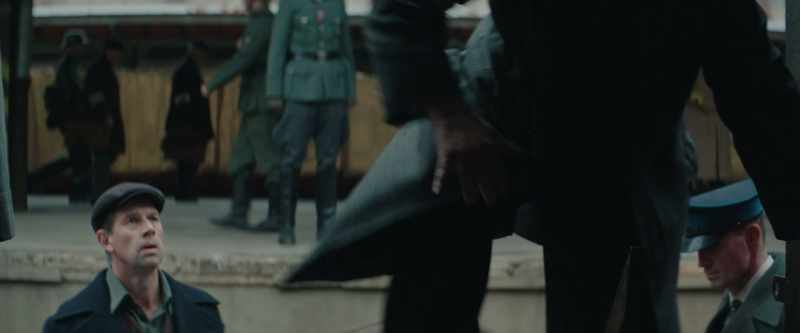 Here, down on your knees. On your knees
