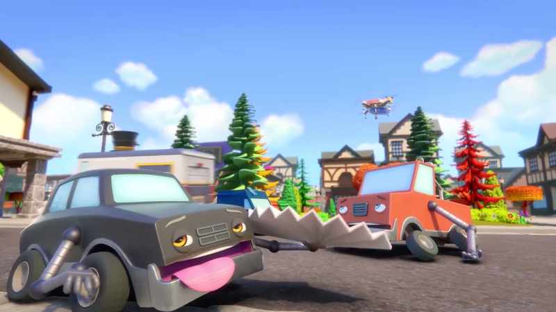 Here you go. -[car groans]